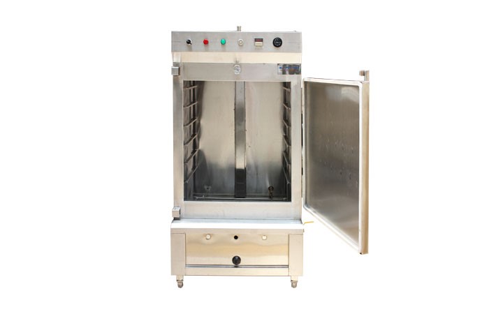 TỦ NẤU CƠM CÔNG NGHIỆP 20KG BẰNG GAS 6 KHAY